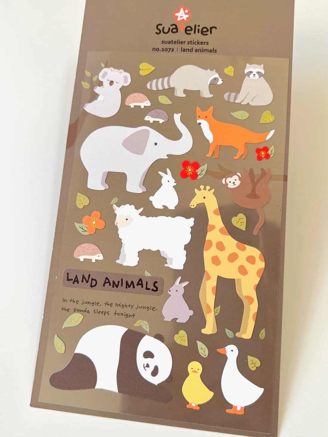 Land Animal Stickers