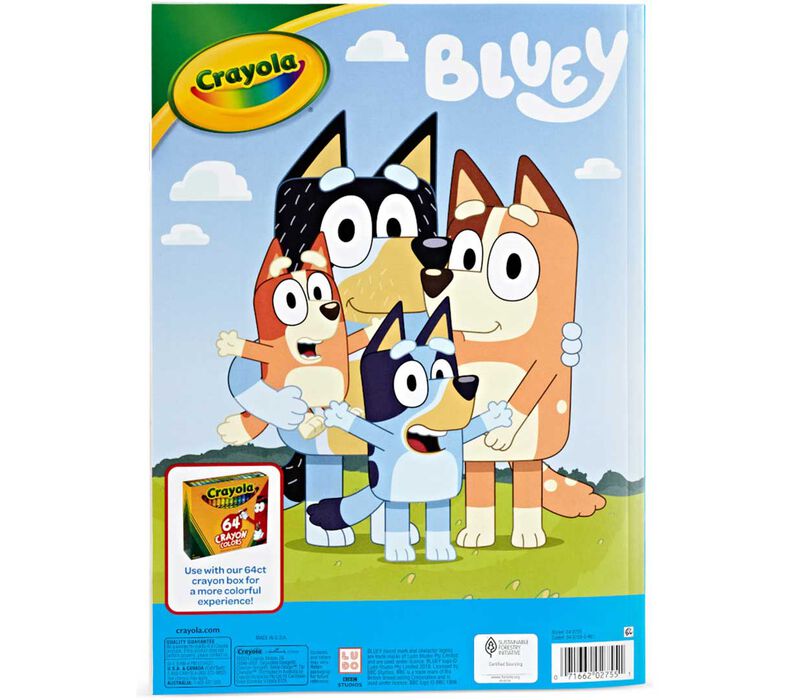 Bluey Coloring Book