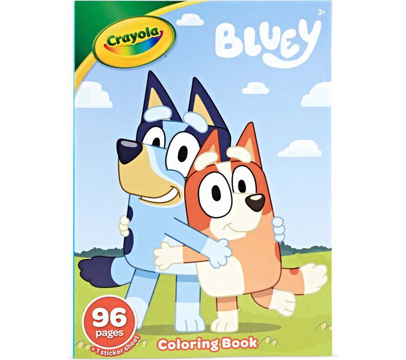 Bluey Coloring Book