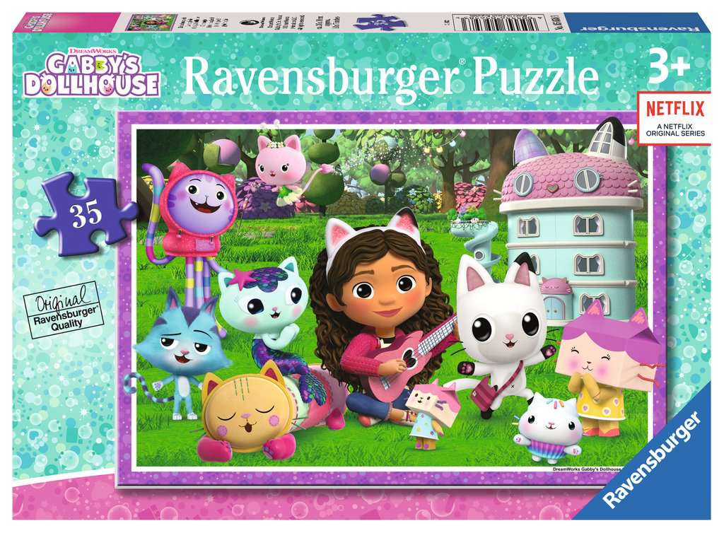 35pc Gabby's Dollhouse Puzzle