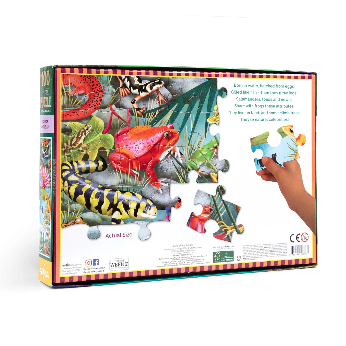 100pc Love of Amphibians Puzzle