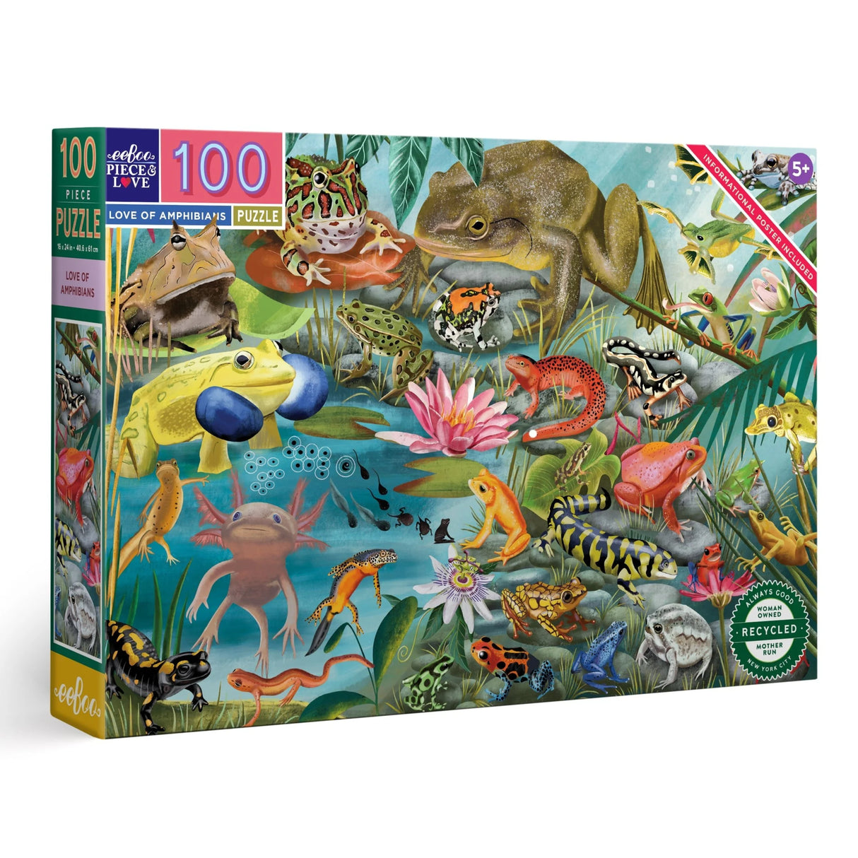 100pc Love of Amphibians Puzzle