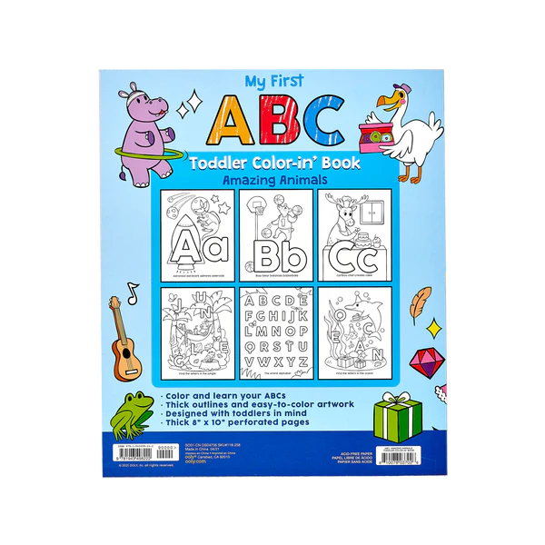 Color-In' Book My First ABC