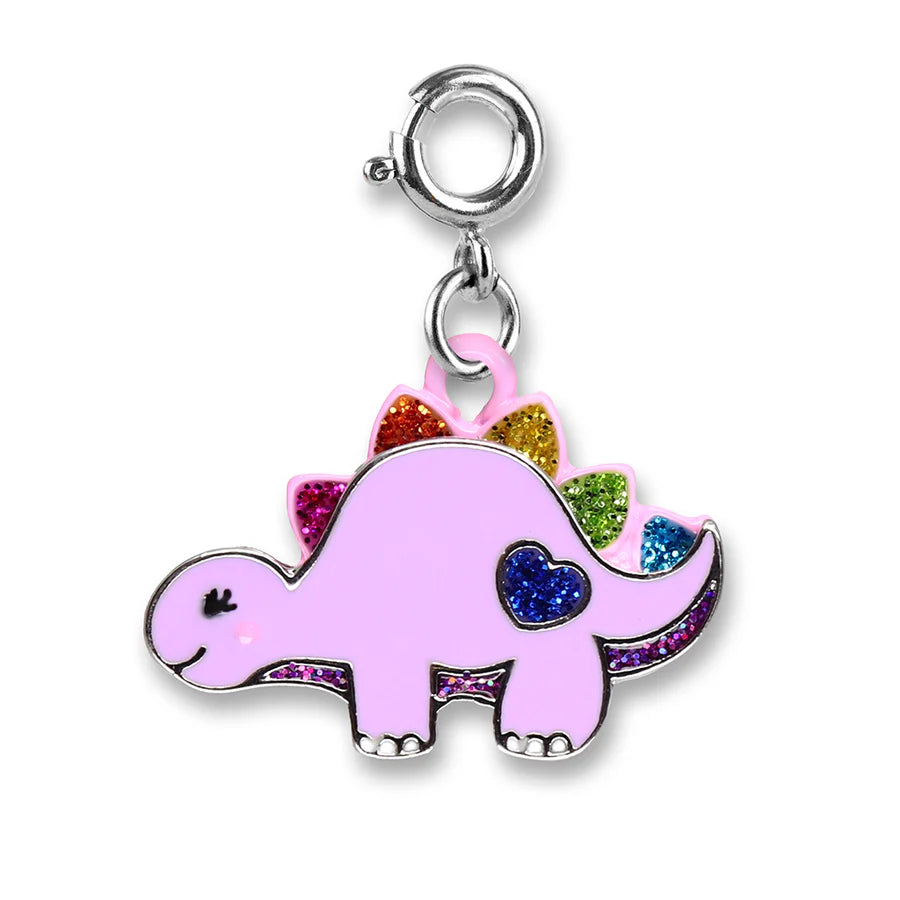 Glitter Dinosaur Charm