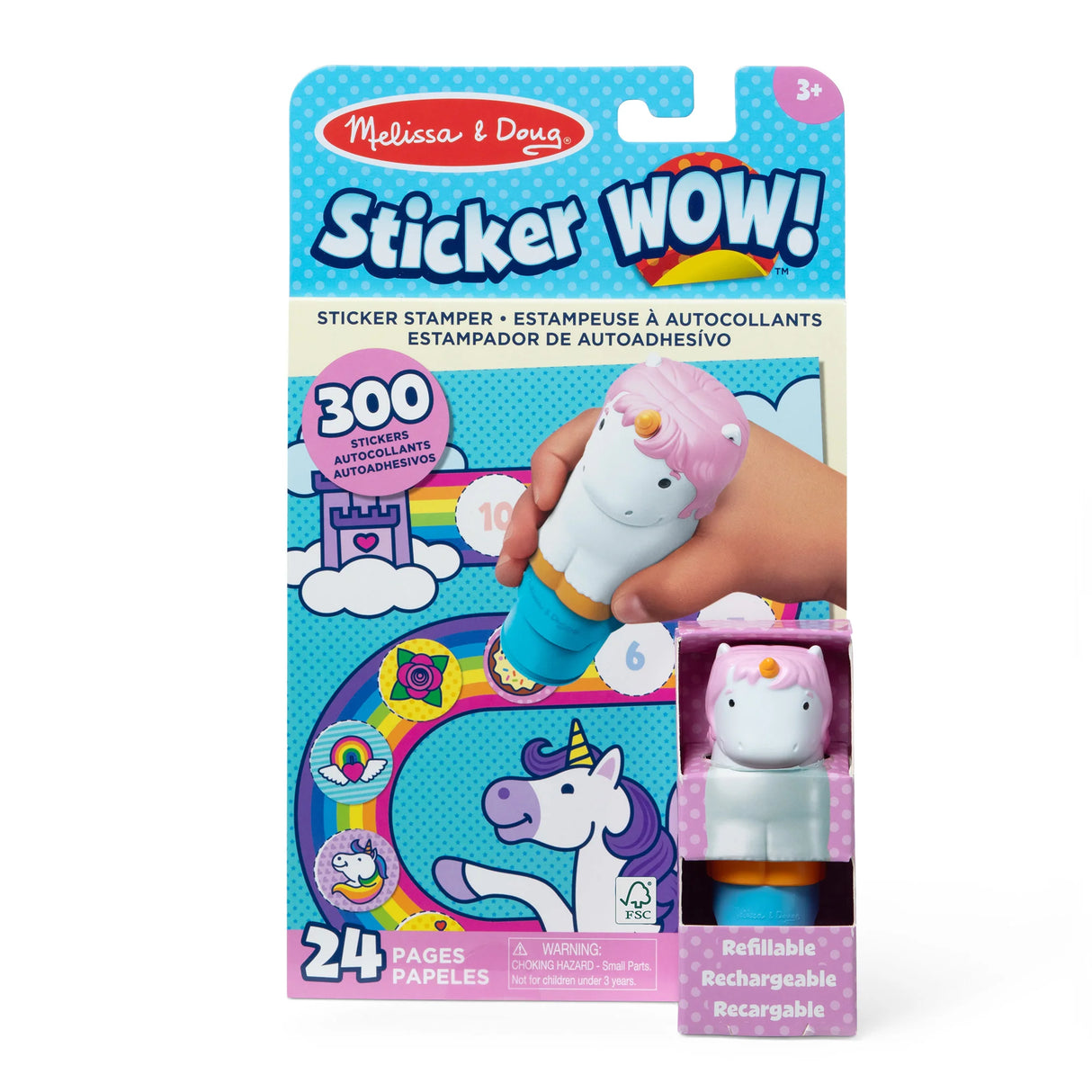 Sticker WOW! Unicorn