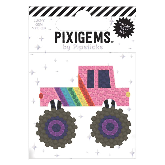 Pixigem Sticker | Micky Monster Truck