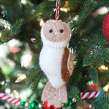 Owl Felt Ornament