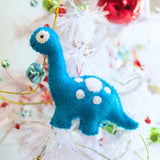 Brachiosaurus Dino Felt Ornament