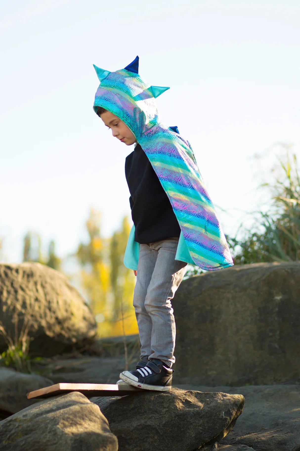 Unicorn Dragon Reversible Cape