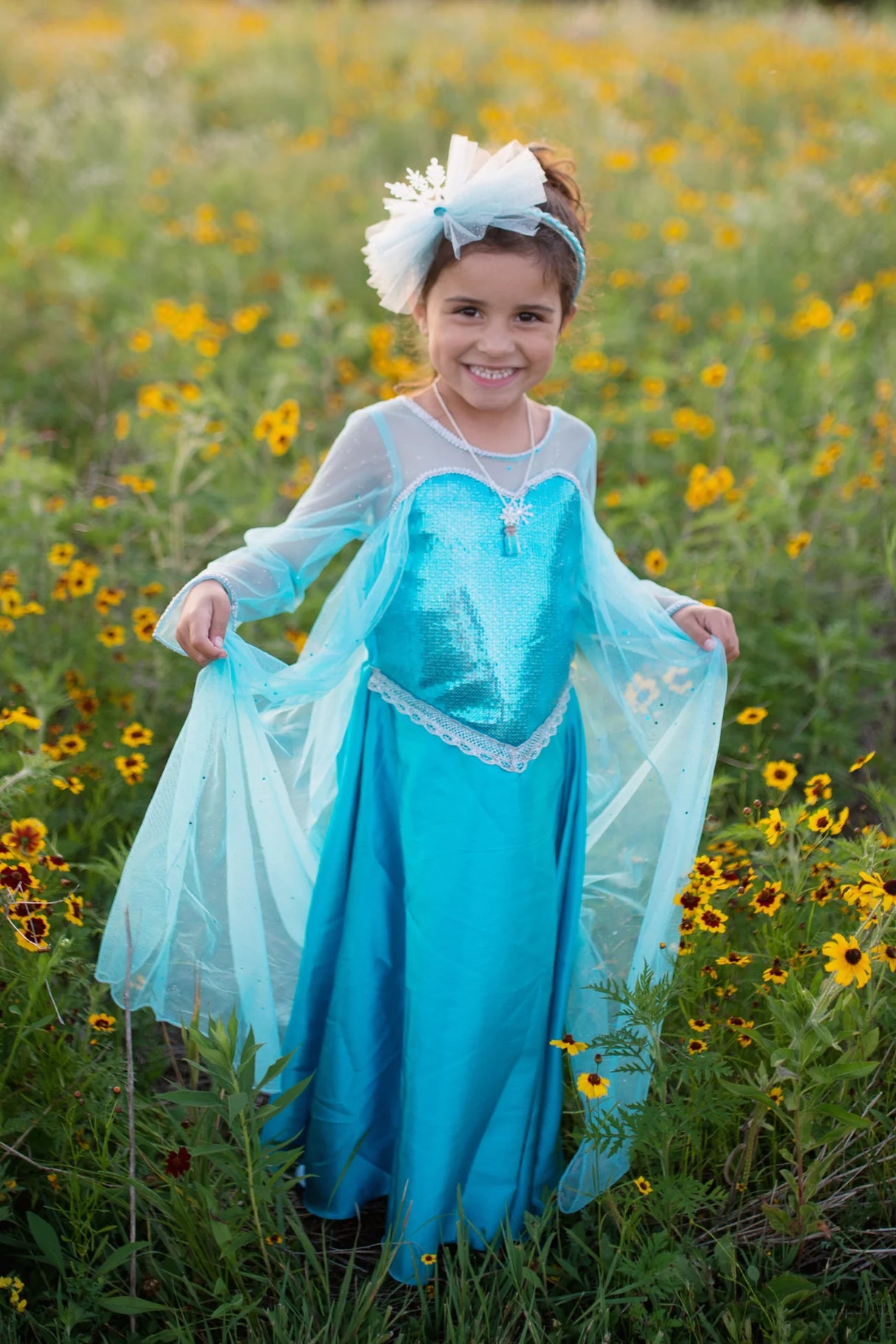 Ice Queen Dress with Cape | Size 5-6