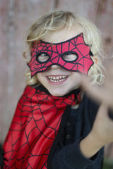 Spider Bat Reversible Cape & Mask | Size 4-6