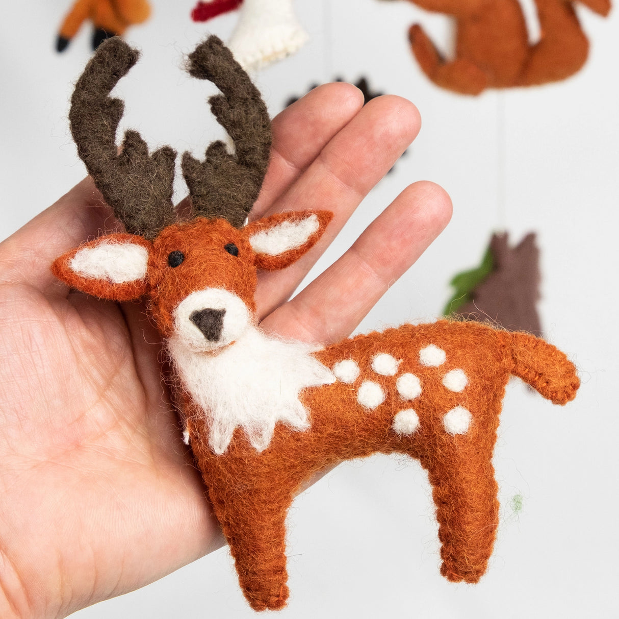 Felt Mobile | Forest Creatures