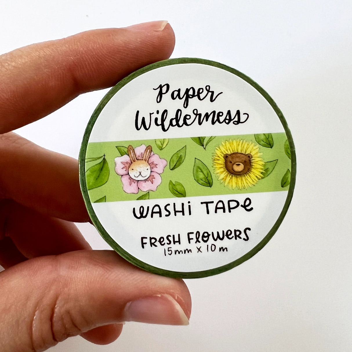 Washi Tape Fresh Flowers