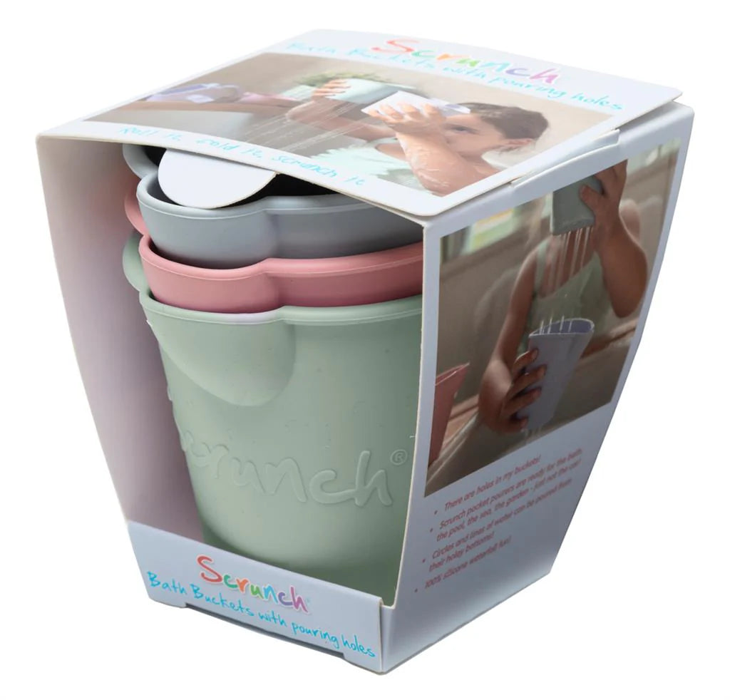 Scrunch Mini Bath Buckets