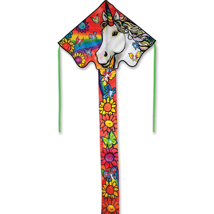 46" Easy-Flyer Flower Unicorn Kite