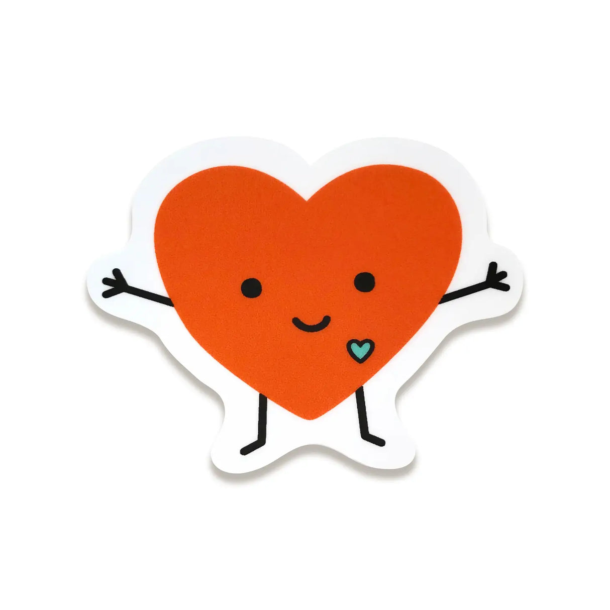 Happy Heart Sticker