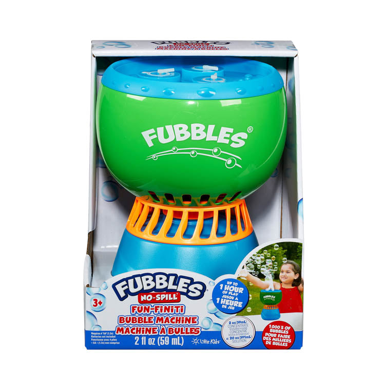 Fubbles | No-Spill Fun-Finiti Bubble Machine