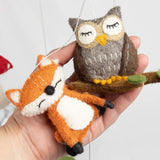 Felt Mobile | Forest Creatures