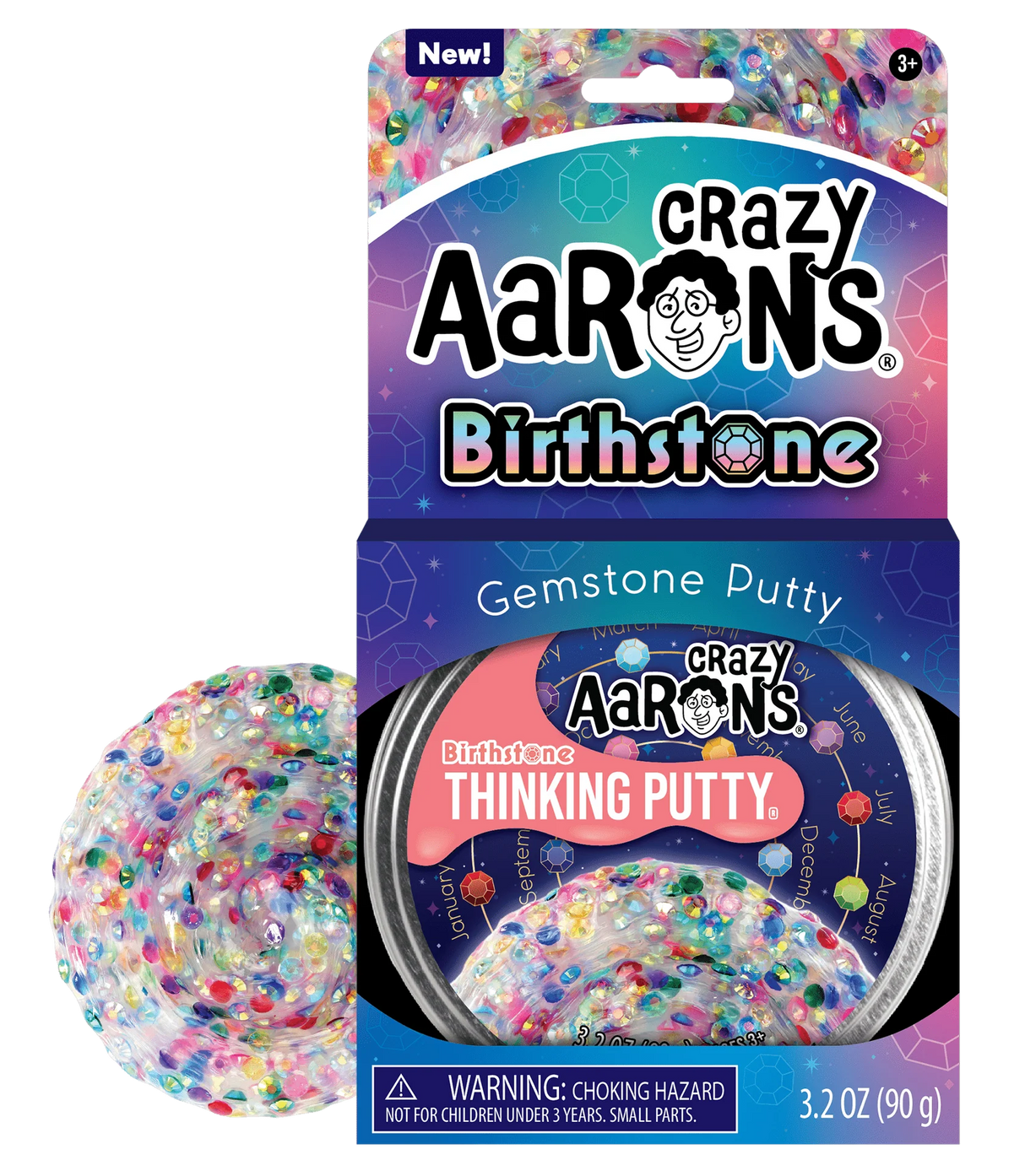 Trendsetters Birthstone Thinking Putty