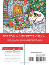 Christmas Cats Coloring Book