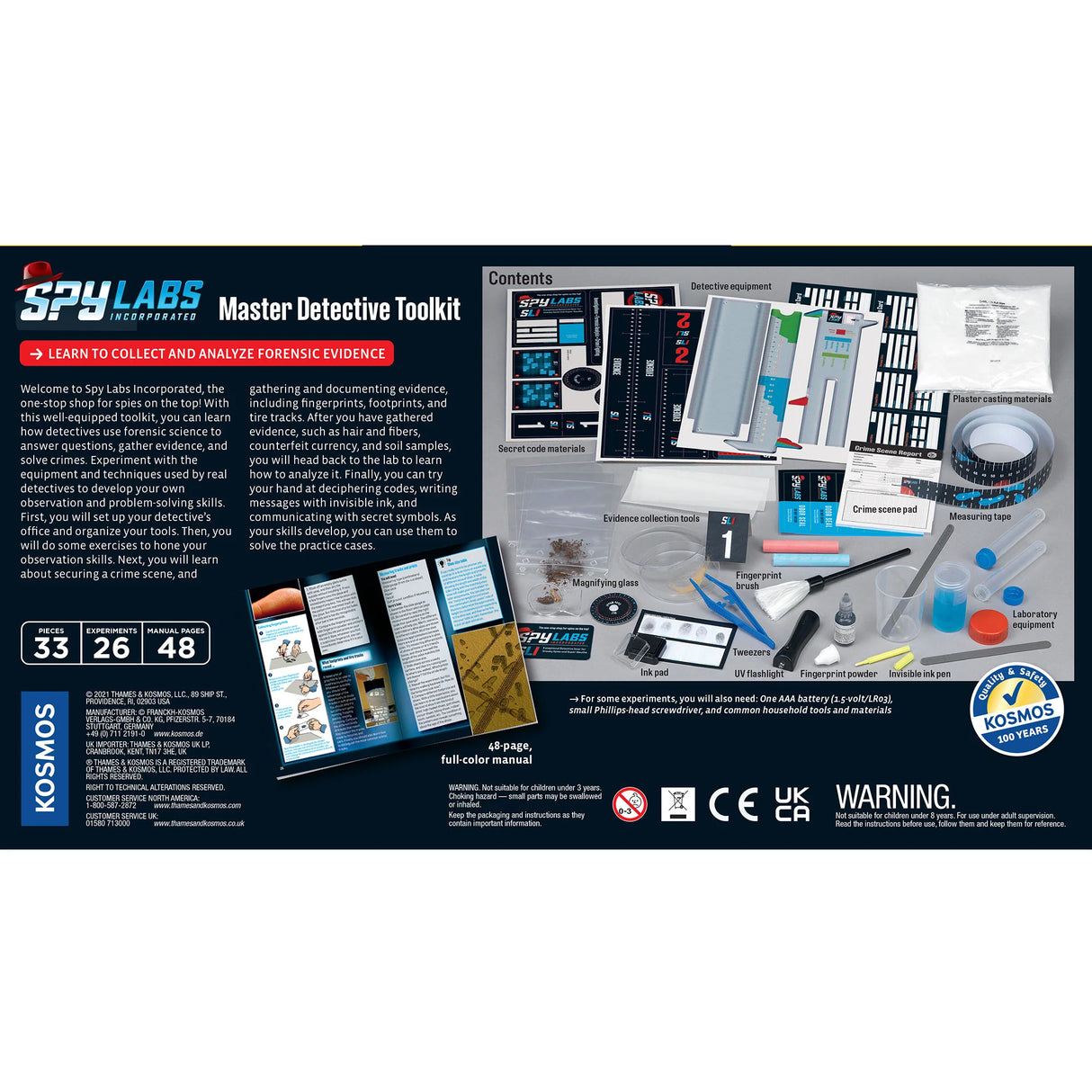 Spy Labs Master Detective Toolkit