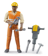 Construction Worker with Accessories