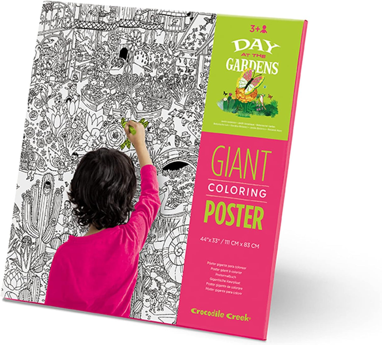 Giant Coloring Poster | Botanical Garden