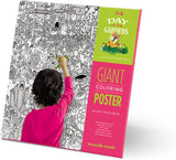 Giant Coloring Poster | Botanical Garden