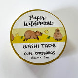 Washi Tape Cute Capybaras