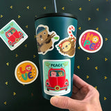 Beaver Sticker