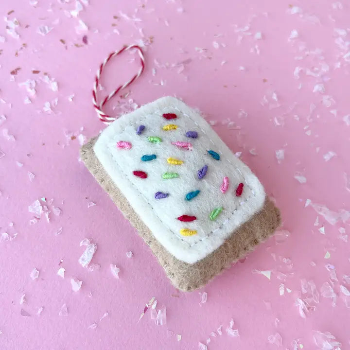 Pop Tart Felt Ornament