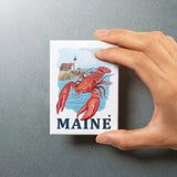 Maine Lobster & Portland Head Magnet