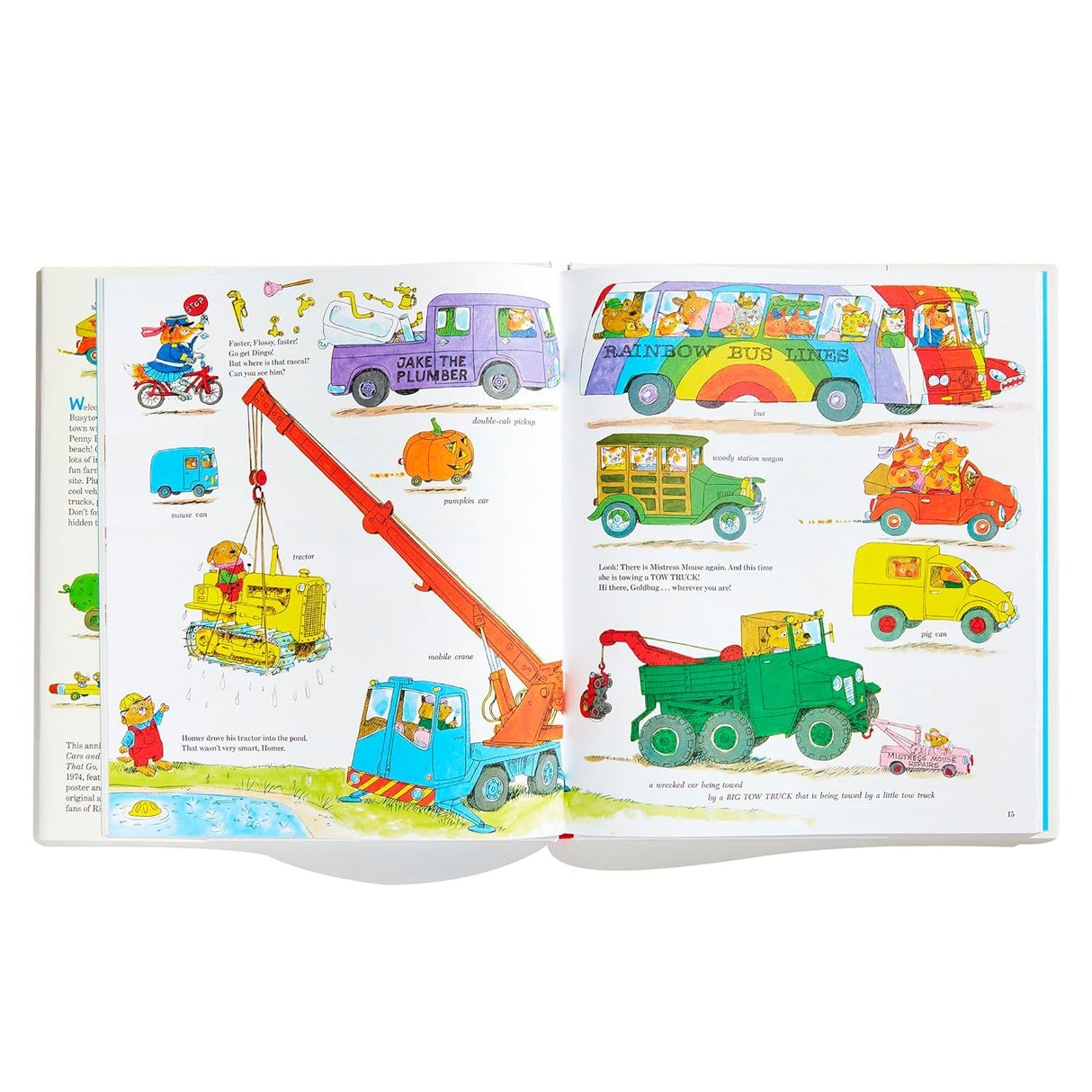 Richard Scarry's Cars and Trucks and Things That Go: 50th Anniversary Edition