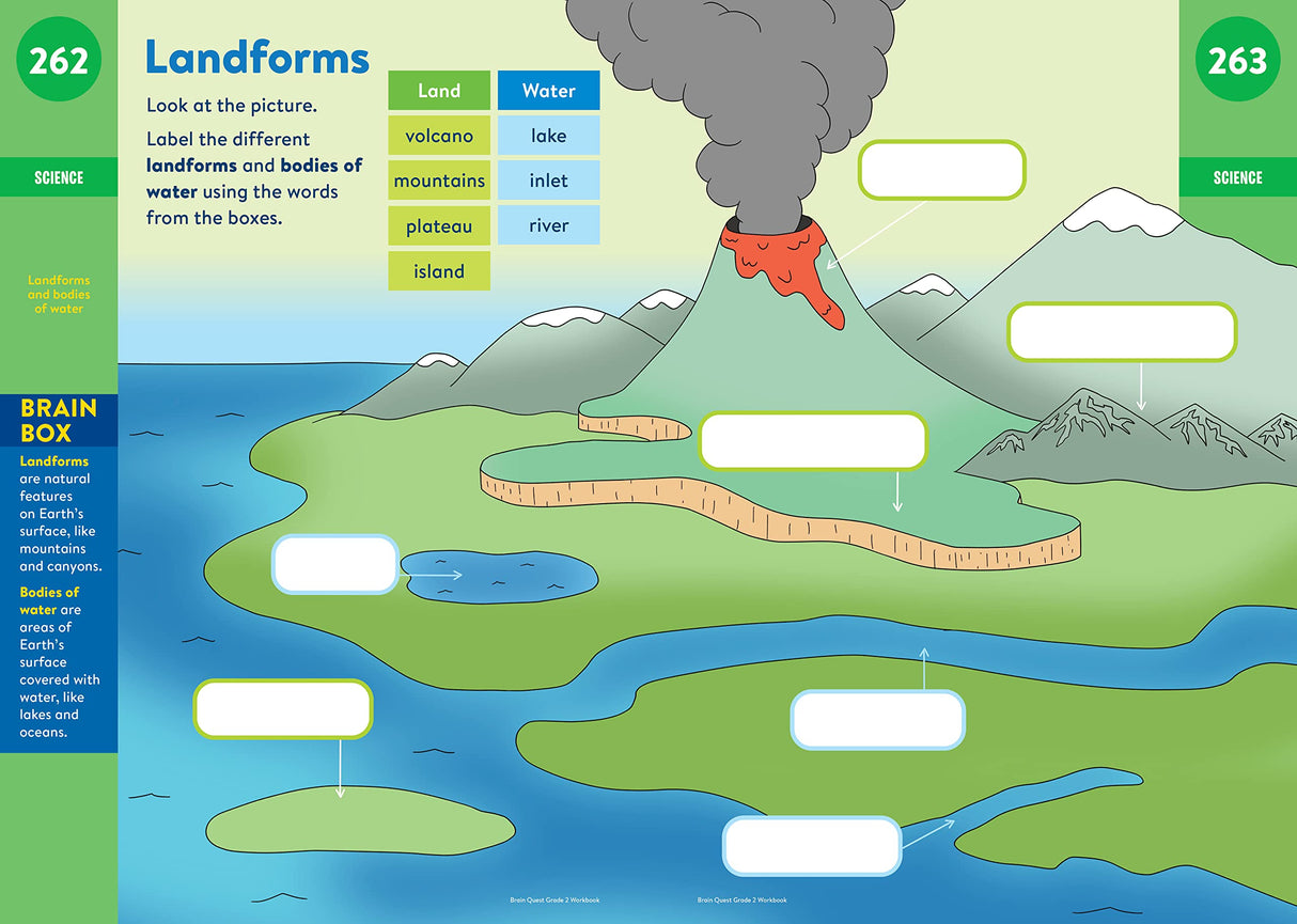 Brain Quest Workbook Grade 2