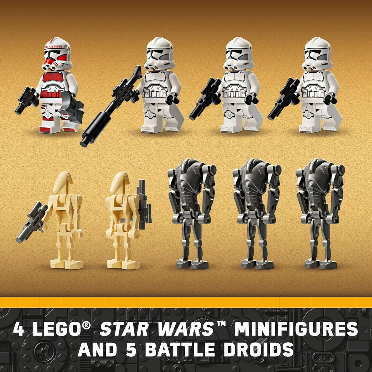 Star Wars Clone Trooper & Battle Droid Battle Pack