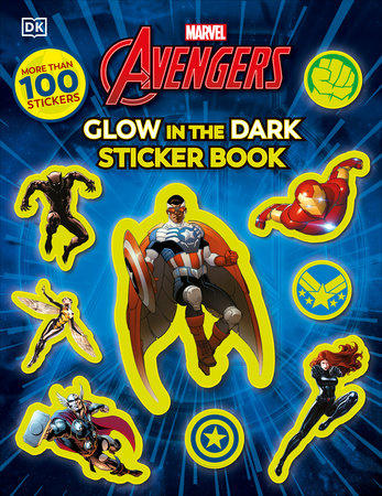 Glow in the Dark Sticker Book | Marvel Avengers