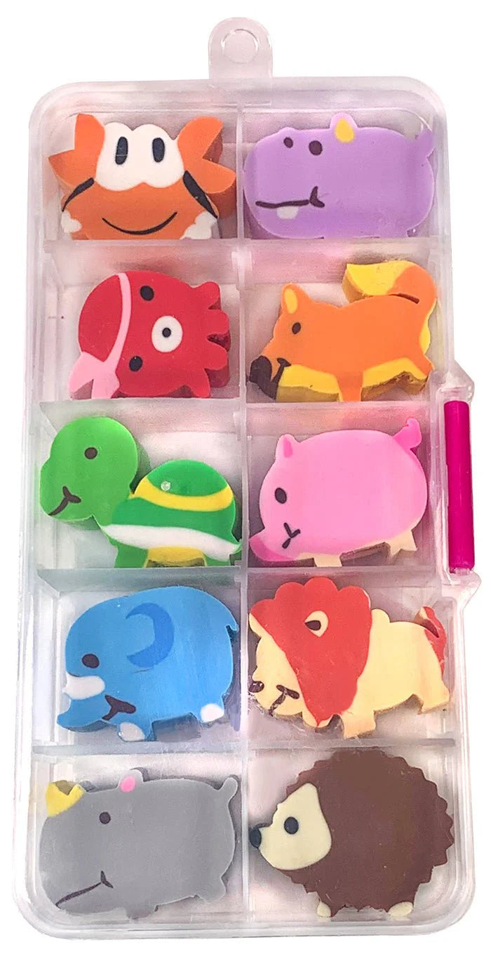 Cutie Creatures Eraser Set