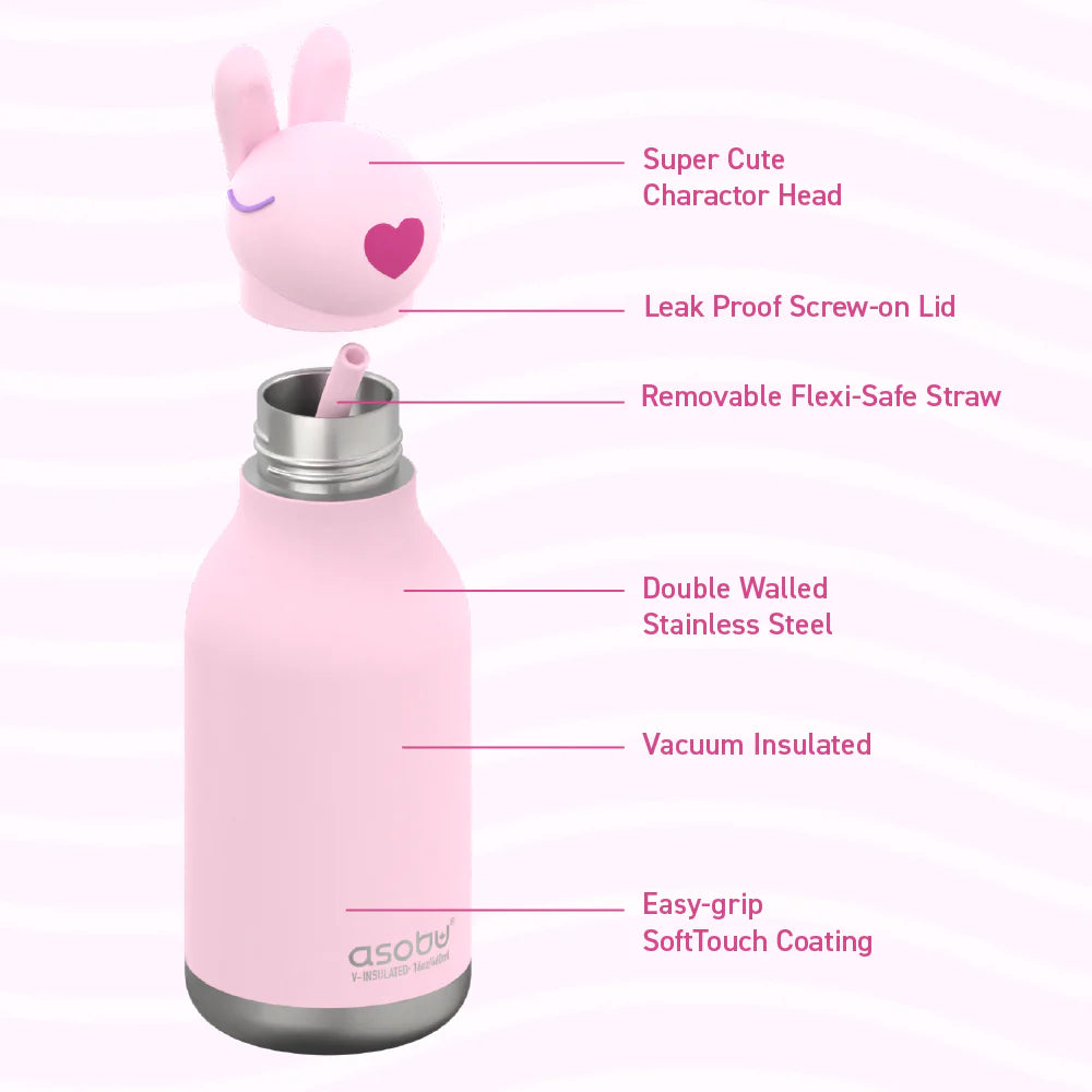 Asobu Water Bottle | Bunny