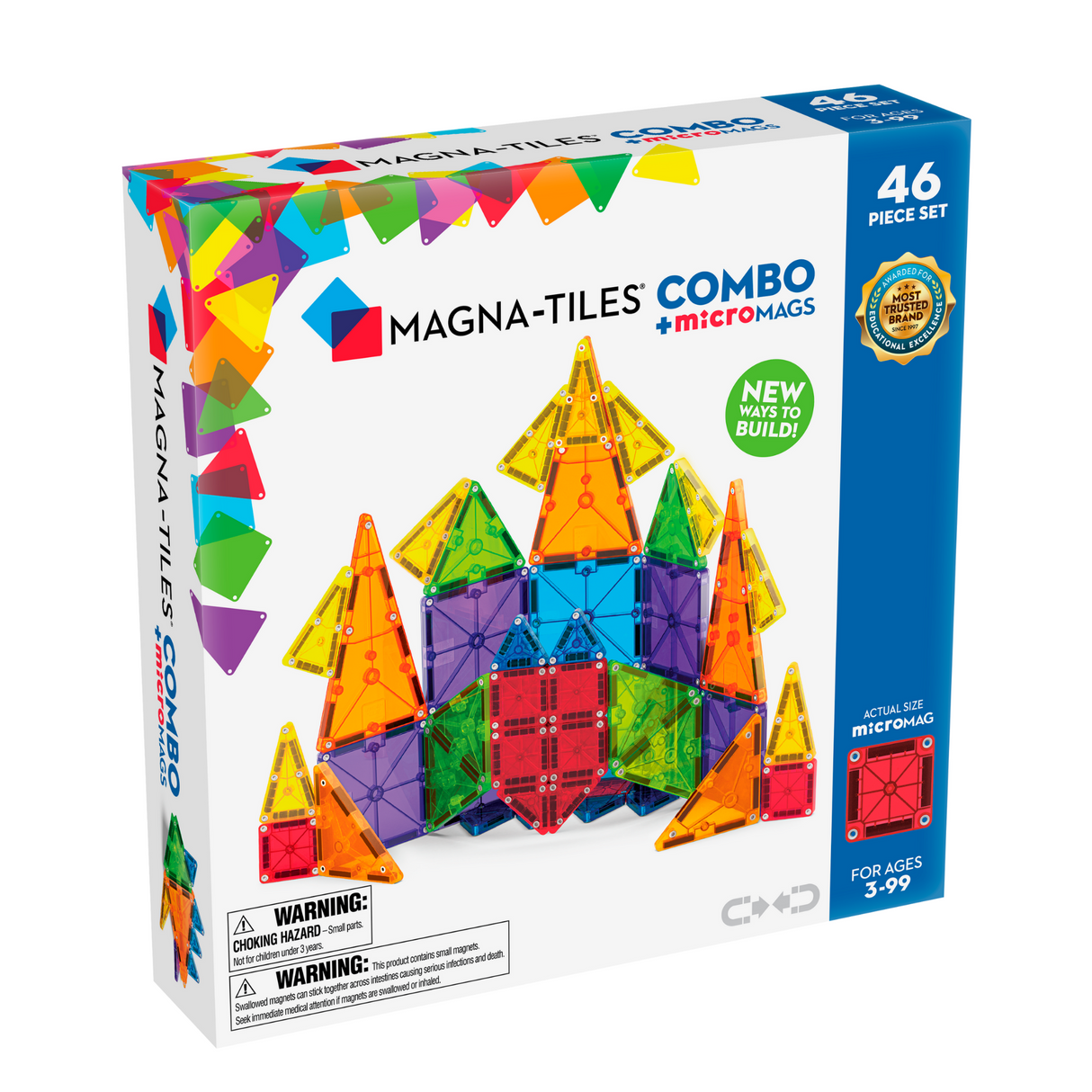 Magnatiles Micromags Combo 46pc