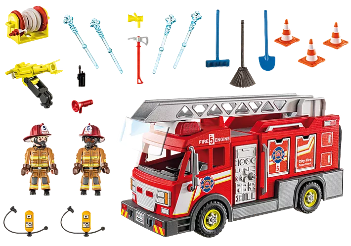 City Action | Fire Truck with Flashing Lights