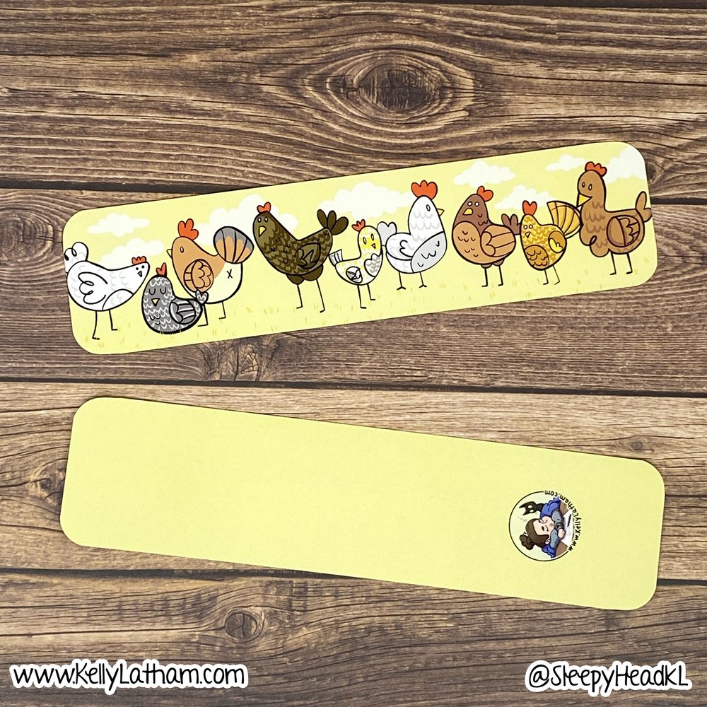 Chickens Bookmark