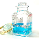 Kitty Jar Floaty KeyChain