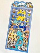 Koala Party Stickers