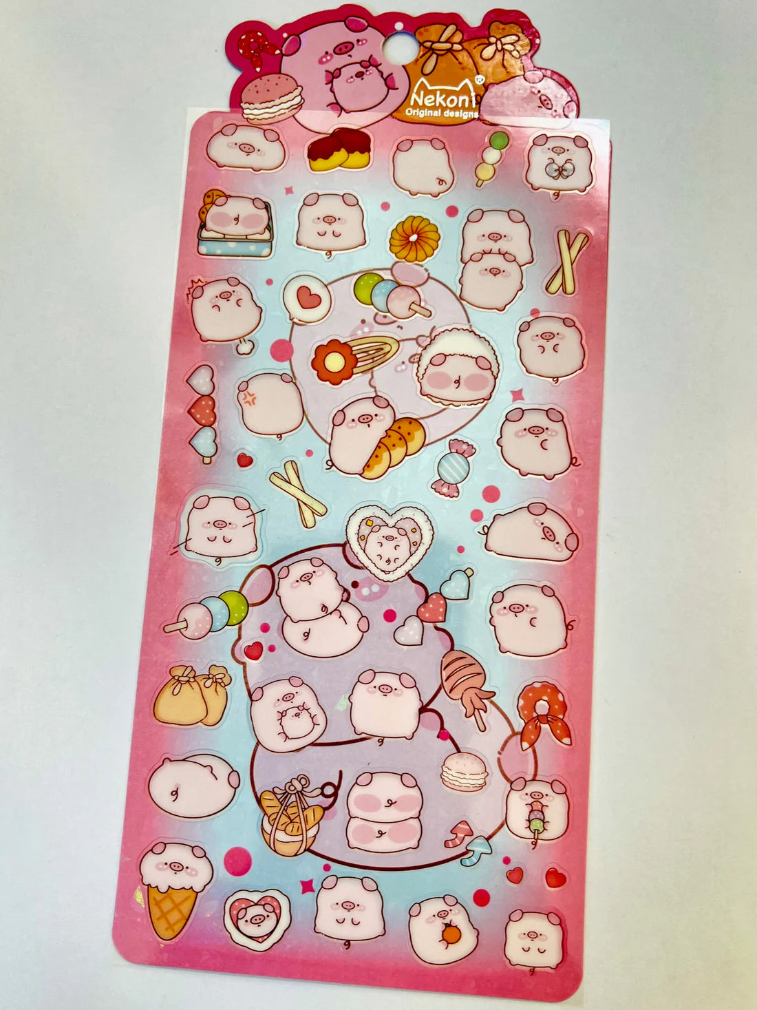 Pig Snack Stickers