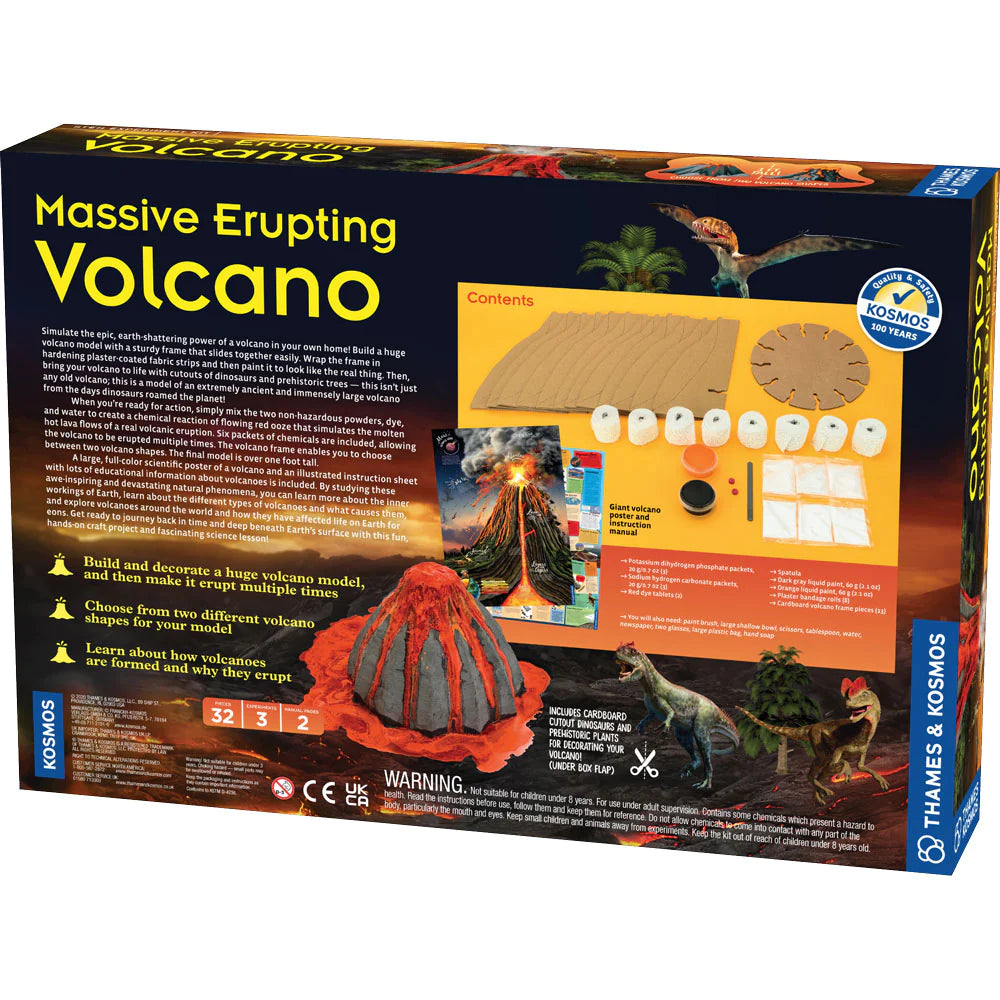 Massive Erupting Volcano