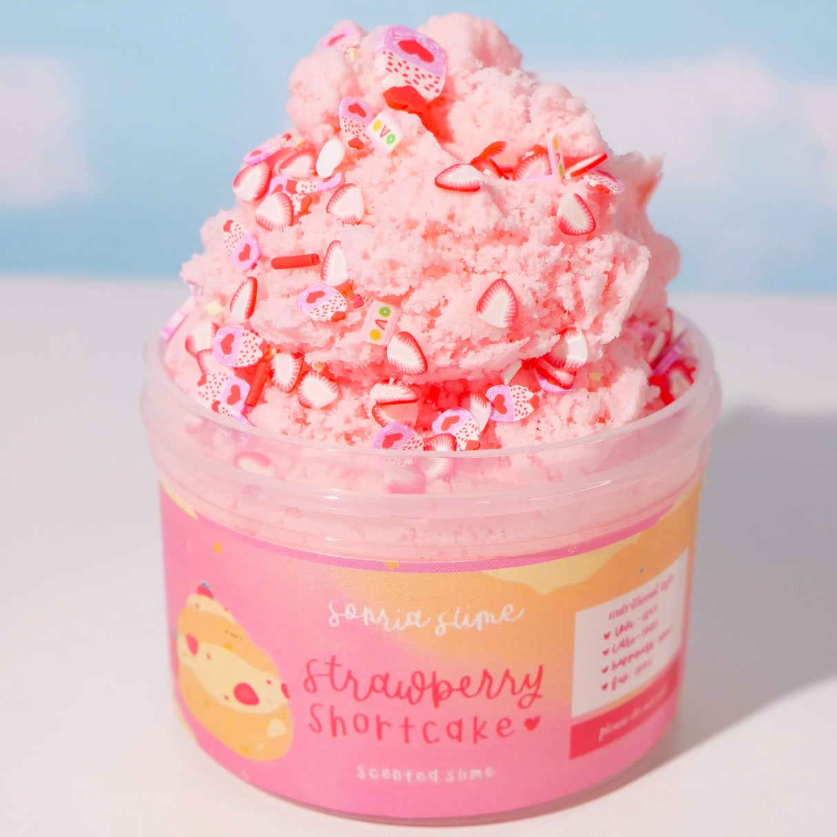 Strawberry Shortcake Ice Cream Slime