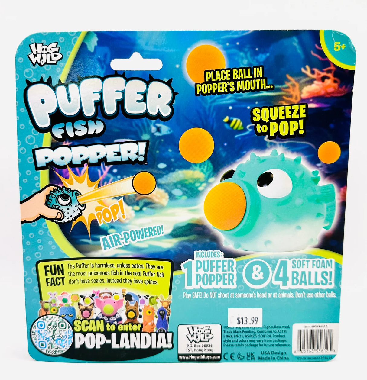 Popper Puffer Fish