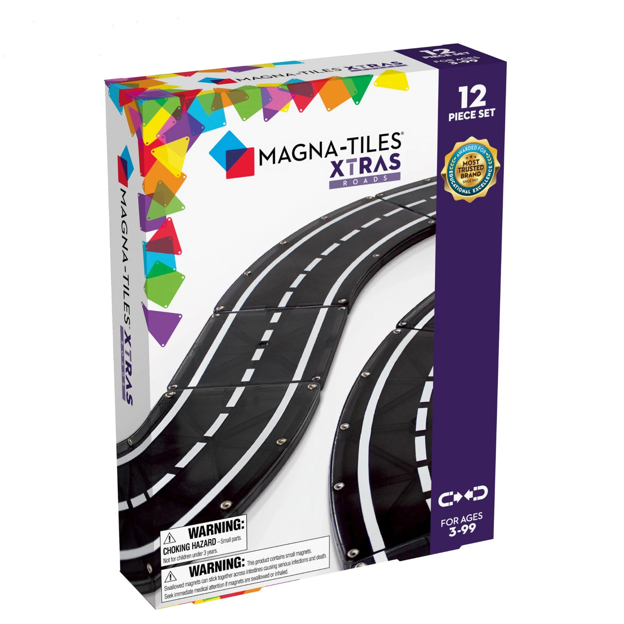 Magnatiles Xtras Roadway 12pc