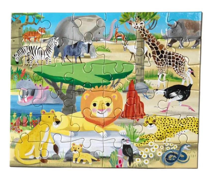 36pc Savanna Mini Puzzle