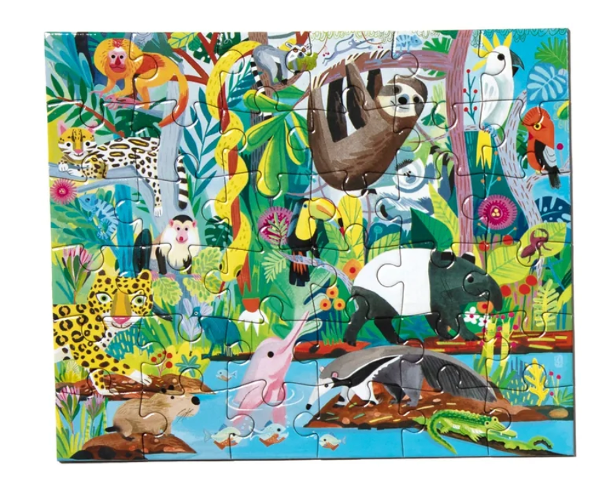 36pc Rainforest Mini Puzzle